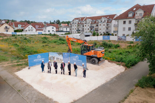 Spatenstich für neues Wohnprojekt in Giengen